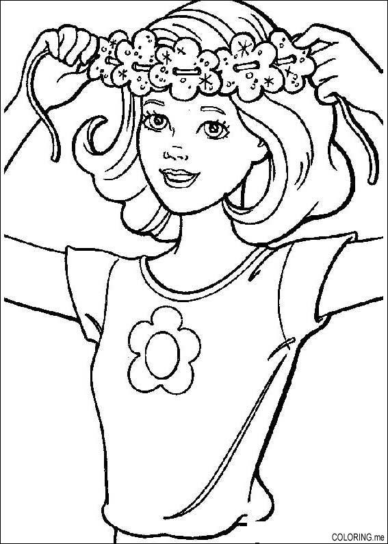 Necklace Colouring Page