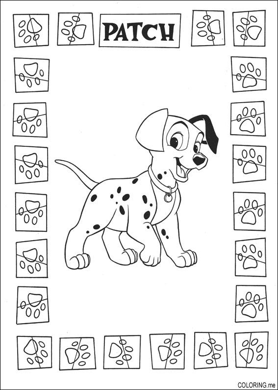 Coloring page : 101 dalmatians - Coloring.me