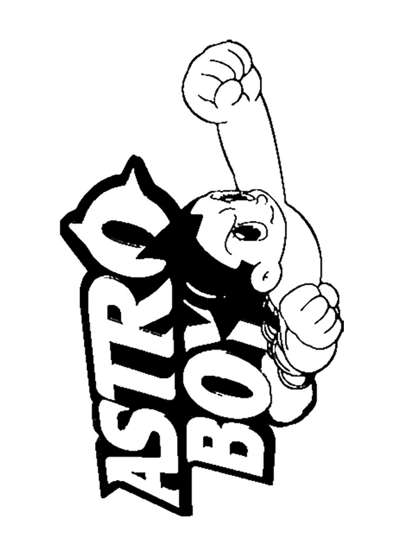 Coloring page : Astro boy - Coloring.me