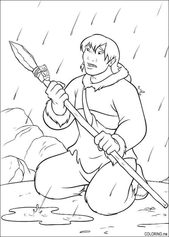 Coloring page : Brother bear rain - Coloring.me