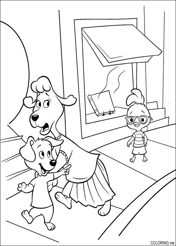 92 Top Coloring Pages Chicken Little  Images