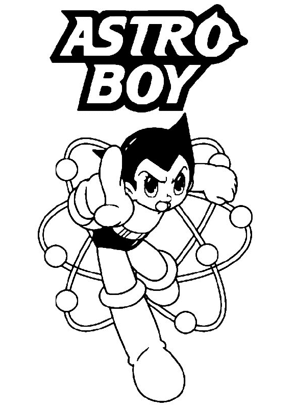 Coloring page : Astro boy - Coloring.me