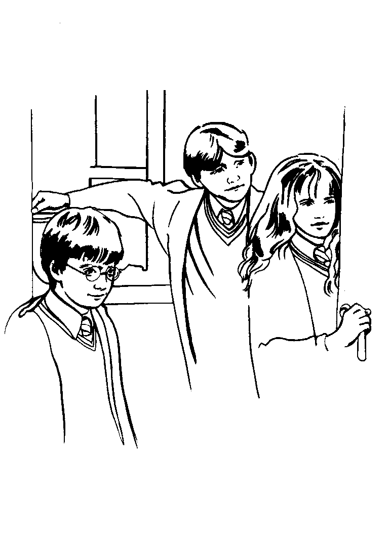 Coloring page : Harry potter - Coloring.me